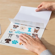 Cricut - Printable Waterproof Sticker Paper A4 / Transpararent (6 ark)